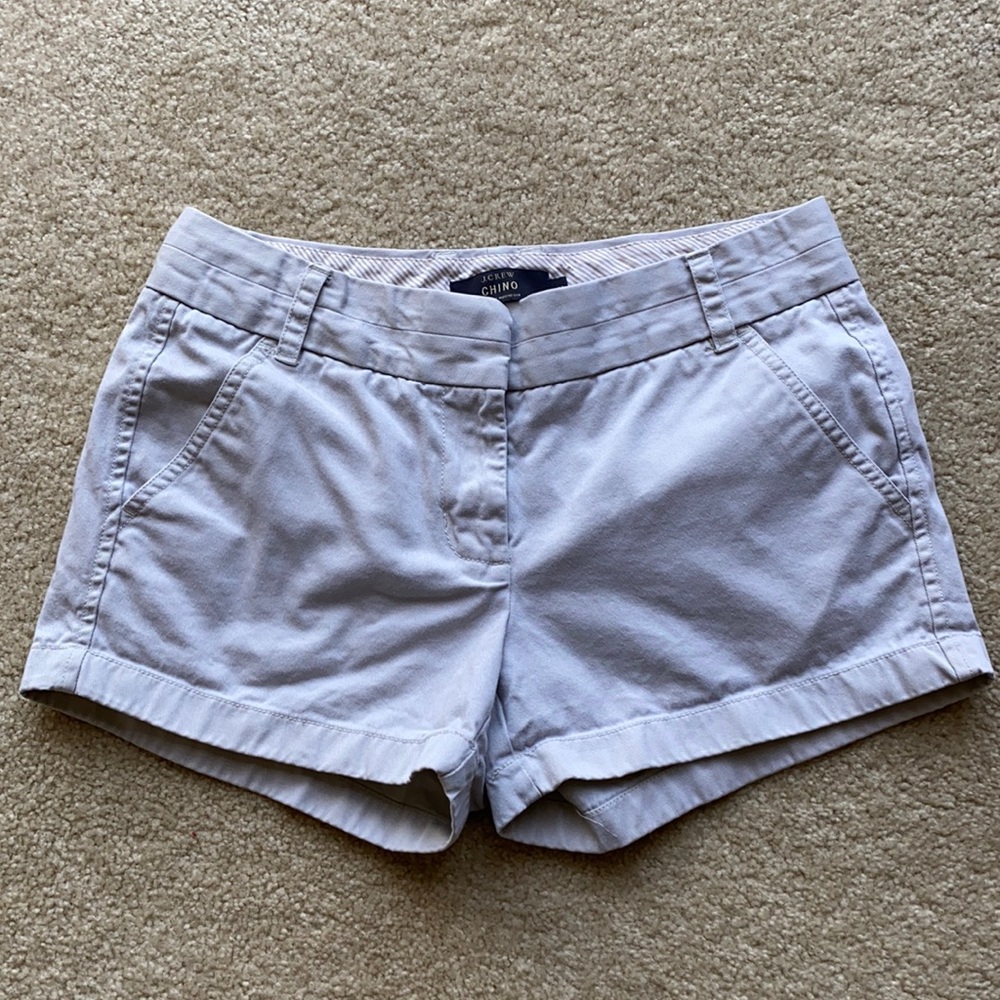 J.crew Chino Khaki Shorts Size 2